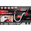 SEDY Electric Hand Pump, Portable Transfer Pump Battery Powered Siphon Liquid Extractor 2.2GPM, For Gasoline Diesel Fuel