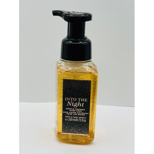 Into The Night Gentle Foaming Hand Soap 8.75 Ounce Full Size Pump Bottle Wash