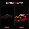 DALDED LED Light Kit for Lego The Classic TV Series Batmobile 76328, Compatible with Lego 76328, Lighting Set for Batman 76328 Toy Building Block Set - Without Model (Classic Version)