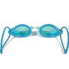 Resurge Sports Anti Fog Racing Swimming Goggles with Quick Adjust Bungee Strap (Blue)