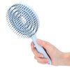 Hair Detangling Brush, Round Soft Straightening Vented Brush Faster Blow Drying for Women, Salon Styling Hair Brushes Detangler Hair Comb for Curly Straight Wet Dry Hair