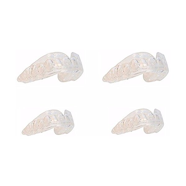 Pro Teeth Whitening Trays- 4 Pack - No BPA - Safe Clear Color - No Color Additive - Precision Fit Material- Fit Any Mouth Size - Custom Fit - Free Carrying case Included