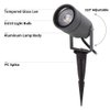 DAWALIGHT Outdoor Spot Light, Landscape Lighting 6W Spotlight for Yard, Replaceable GU10 Bulb 110V 3000K IP65 Waterproof, Aluminum, 5ft Cable Garden Patio Driveway House