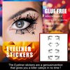 4 Pairs Halloween Eye Shadow Stickers Eyeliner Decals Spider Web Skull Bat Temporary Tattoo Stickers Face eye Makeup Stickers for Women Girls Halloween Masquerade Party.