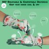 SLARMOR Leather-Gardening-Gloves for Women - Thorn-Proof Work-Gloves with Touch Screen for Weeding, Digging, Planting,Pruning Yard garden Gloves -Small