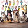 BIEUFBJI Cat Birthday Banner Cat Birthday Decoration, Cat Themed Birthday Party Supplies, Cat Face and Paw Print Happy Birthday Banner, for Boys Girls Kids Adults Pet Cat Themed Birthday Decor