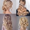 30 Pieces Wedding Pearl Hair Pins for Brides Bridal, Elegant Pearl Rhinestones Hair Pins Updos Hair Piece Hair Accessories for Brides Bridesmaid Women (Silver)