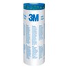 ScotchBlue Pre Plastic Painters Tape, 48 in x 30yd, Tape & Masking Film Combined in One Product, Static Cling to Stay in One Place, No Residue Masking Tape, Film Unfolds to 48" Wide (PT2093EL-48)