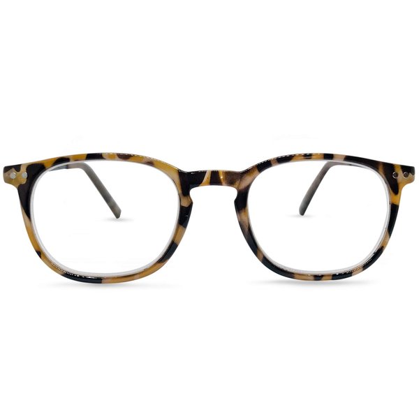 City Sights Eyewear Minneapolis Reading Glasses (Light Tortoise, 3.0)