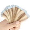 Tape In Hair Extensions Human Hair 14 Inch,Invisible Tape In Hair Extensions Human Hair 20pcs 30g,Seamless Adhesive Tape Ins Human Hair Extensions Straight Skin Weft Real Soft Silky Tape-in Human Hair