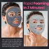 RIHAKO Bubble Carbonated Clay Mask -Bubble Deep Cleansing Face Mask for Blackhead Removal, Exfoliation, Pore Cleansing, Oil Removal, Face Detoxification