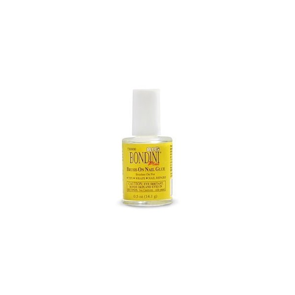 Big Bondini Brush-On Nail Glue .5Oz by Bondini###