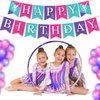 Gymnastics Happy Birthday Banner Gymnastics Party Supplies Gymnastics Party Banner Gymnastics Banner for Baby Shower Kids Dance Theme Decorations Gymnastic Birthday Party Supplies