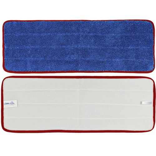 CleanAide All Purpose Mega Microfiber Mop Pads for 18 Inch Plate 6 Pack