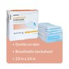 McKesson Classic Underpads, Incontinence Bed Pads, Light Absorbency, 23 in x 24 in, 25 Count