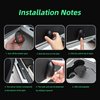 FUNGORGT 1 Pcs Car Door LED Projector -12 HD Patterns Switchable, Rechargeable Wireless Car Door Lights Welcome Light Fit for All Cars/Motorcycle