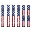 Maiyoinou 8 Pieces July 4th Patriot Flags Refrigerator Door Handle Covers Reusable Home Decoration for Fridge Oven Dishwasher Keep Clean from Smudges, Independence Day