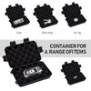 Magnetic Key Box, Hide A Key Magnetic Car Key Holder Key Hider, Waterproof Hidden Key Holder Car Key Case for Outdoor Travel, Magnetic Key Box for Under Car Vehicles (2, Black)
