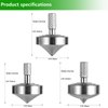 CHEETOP Stainless Steel Spinning Top, Precision Mini Desktop Gyroscope, Kill Time Reduce Stress ADHD Toys, Perfect Balance Gyro (3PCS Style 1+Style 2+Style 3)