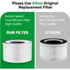 Afloia Air Purifier original replacement filter for Fillo/Halo/Allo/B087Q2S8D7/B088FHCS83/B07JG1R2GB/B08FD63PL8/B088FBV45W/B08N4MWLGF/B0924BNYF/B089GQPVGR/B07WR2CT7V/B09M799DT4/B09M78CZYX