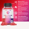 8-In-1 Immune Support Gummies With Elderberry - Powerful Immune Support Supplement Blend Of Elderberry, Quercetin, Zinc & Vitamin C Gummies Are Great Immune Boosters For Adults & Kids - 60 Gummies