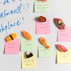 Hey Foly Cute Refrigerator Magnets Funny Magnets for Fridge, Simulation Sushi Refrigerator Magnet, Fine for Whiteboards, Maps and Home Decoration Magnetic Objects and Even Simulating Food Games!