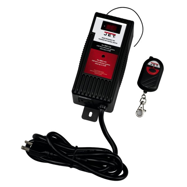 JET RF Remote Control for Dust Collectors, 1Ph 115V (DC-RC)
