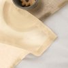 MIULEE 2 Panels Solid Color Sheer Curtains 84 Inch Length Elegant Grommet Window Voile Panels/Drapes/Treatment for Bedroom Living Room (54X84 Inch), Cream Beige