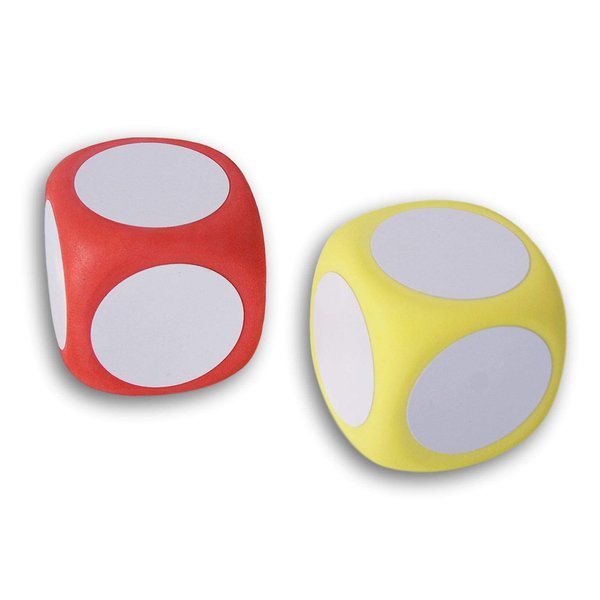 Craft Supply Wipe Clean Foam Teaching Blocks - Dry Erase Dice for Games & Math Drill - Preschool Elementary School Supplies