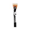 Bdellium Tools Professional Makeup Brush - Maestro Series 730 Bent Mascara Fan - With Soft Synthetic Fibers, For Applying Mascara (Black, 1pc)