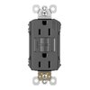Legrand radiant 1597BKCCD12 15 Amp GFCI Self Test Decorator Duplex Outlet, Black (1 Count)