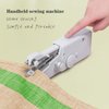 Handheld Sewing Machine,Mini Sewing Machine for Quick Stitching,Portable Sewing Machine Suitable for Home,Travel and DIY, Sewing Machine for Beginners，easy，div