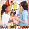 Croknit 12 Pcs Bowknot Yellow Duck Hairpin Set Summer Duck Hair Clips for Adults and Children Kawaii Cartoon Duck Hair Accessories for School Home Party Props