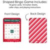Big Dot of Happiness Christmas Movie Bingo, Christmas Party Games, ROM Com Holiday Bingo, Christmas Girls Night Bingo, Movie Night Game, Set of 18