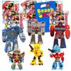 Transformers Blind Bag Party Favors for Kids - Bundle with 6 Transformers Mystery Packs with Figures and Bonus Loot Bags | Transformers Birthday Party Supplies