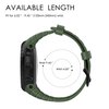 Fintie Watch Band Compatible with Suunto Core, Rubber Accessory Strap Replacement Wrist Sport Bands w/Metal Clasp Compatible with Suunto Core Smartwatch, Olive