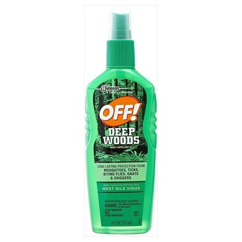OFF! Deep Woods Insect Repellent Pump 6 Ounce Pack of 3