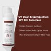 SPF 50 Sunscreen for Face, UV Clear Face Sunscreen, Sensitive-Skin Tested and Oil-Free, Lightweight, Silky Sunscreen 1.7 Fl Oz