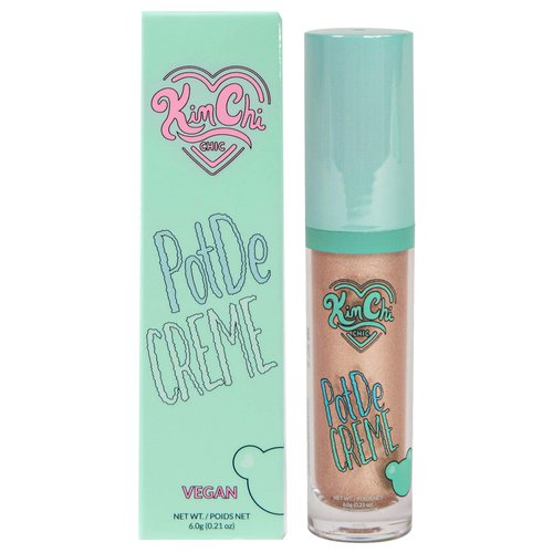KimChi Chic PotDe Crème Cream Eye Shadow, Shimmery, Easy Application, Smudge-Proof, Quick-Drying, Long-Lasting, Cruelty-Free and Vegan Eye Shadow, Cashmere, 0.21 oz