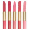 Beauty Concepts 5-Piece Matte Liquid Lipstick Set - Vivid Reds and Pinks, Long-Lasting Formula (2ml each), Pink