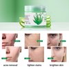 Face Scrub Facial Scrub Exfoliator Aloe Vera Facial Scrub Face Exfoliator Scrub Microdermabrasion Facial Scrubs Facial Exfoliator Wash Cleanser Face Exfoliant Exfoliate for Face Deep Cleansing 100g