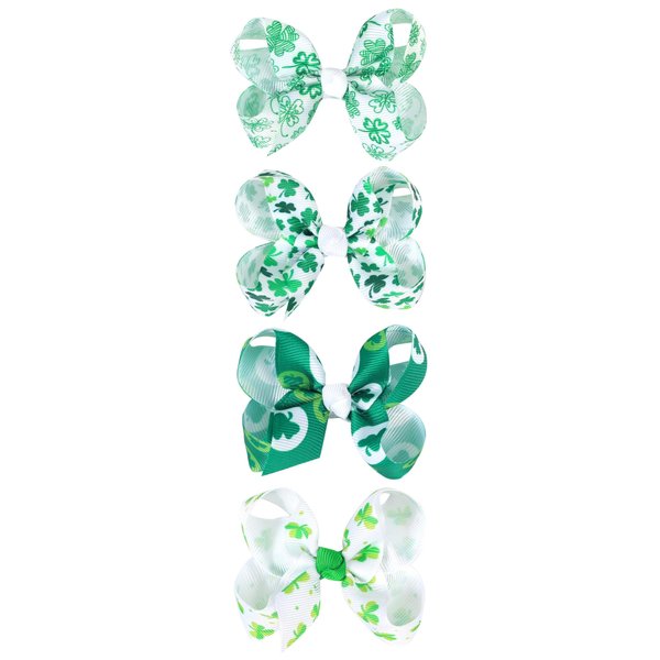 St. Patrick's Day Hair Clip Hair Accessories for Baby Girls TSFJ09 (Set 3)