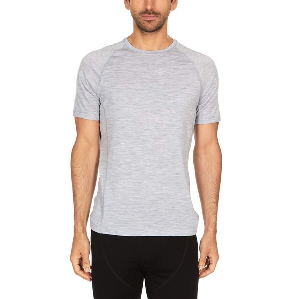 Minus33 Merino Wool Men's Micro Weight Woolverino T-Shirt Ash Gray Medium