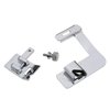 TISEKER 3 Sizes Wide Rolled Hem Pressure Foot Sewing Machine Presser Foot Hemmer Foot Set 1/2 Inch, 3/4 Inch, 1 Inch for Brother Singer and Other Low Shank Sewing Machine
