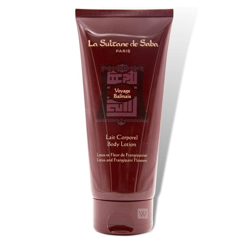 La Sultane de Saba - Body Lotion - Bali - Lotus and Frangipani Flower, 200ml