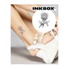 Inkbox Temporary Tattoos, Semi-Permanent Tattoo, One Premium Easy Long Lasting, Water-Resistant Temp Tattoo with For Now Ink - Lasts 1-2 Weeks, Embedded Soul, 3 x 3 in