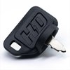 HD Switch Replaces Sears Craftsman, Poulan 532140301, 140301 Starter Ignition Switch w/Soft-Grip Umbrella Key Upgrade - 3 Keys & Free Carabiner