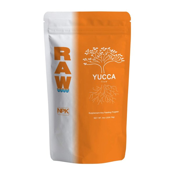 RAW Yucca 8oz - Natural Wetting Agent for Deeper Nutrient Penetration