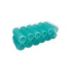 ADMIRING 12PCS Roller Hair Curlers For Medium Short Hair,Heatless Roller Hair Curler For Bangs,Create Natural Curly Hairstyle bule (Aquamarine blue)