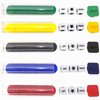 Left Right Center Dice Game Prime Set Bundle with 3 Dices + 30 Chips. Round Tube Storage is Very Convenient for Travel. Easy to Store, Carry Around. (5 Pack)